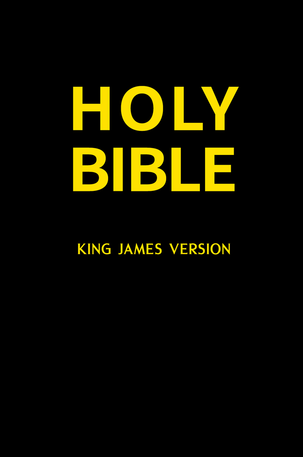 HOLY BIBLE 영어성경 (KING JAMES VERSION) 영어킹제임스성경